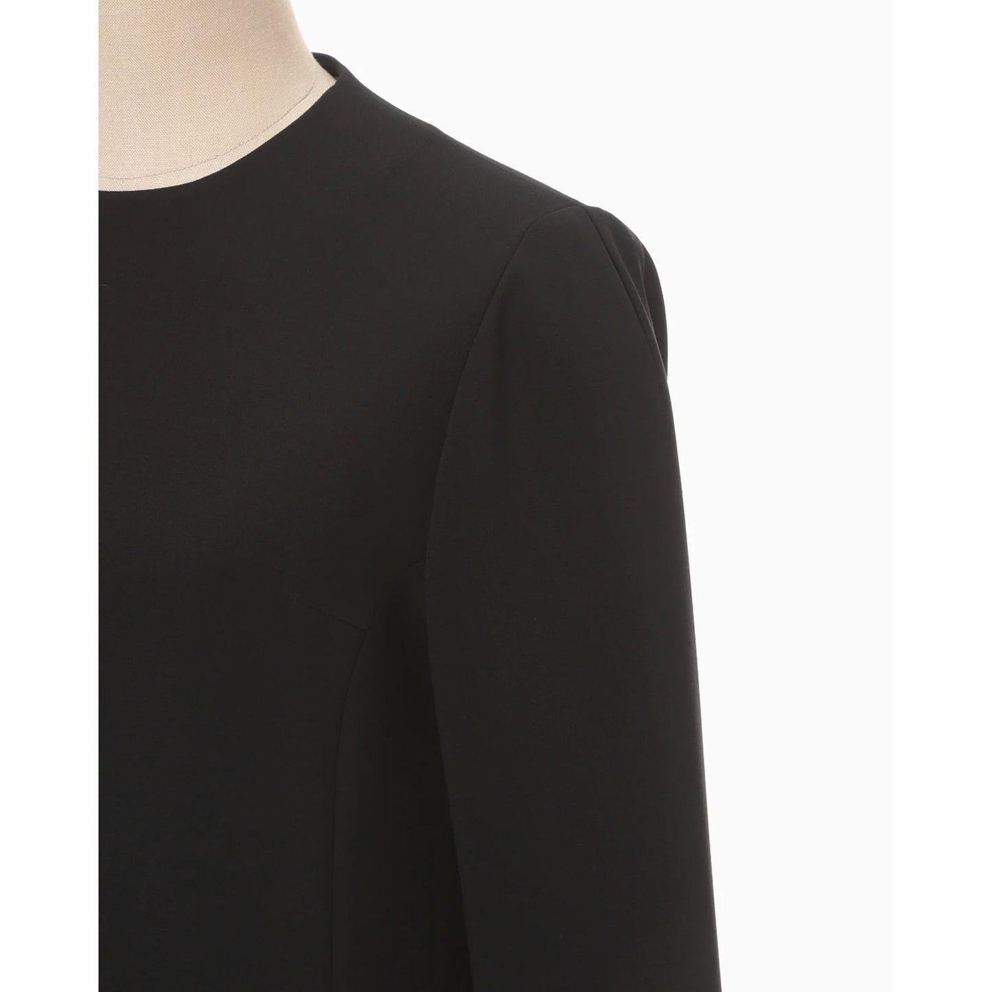 
                  
                    Embroidered Cuffs Top - black
                  
                