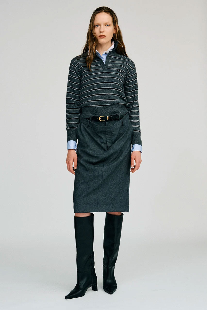 
                  
                    Border Knit Polo
                  
                