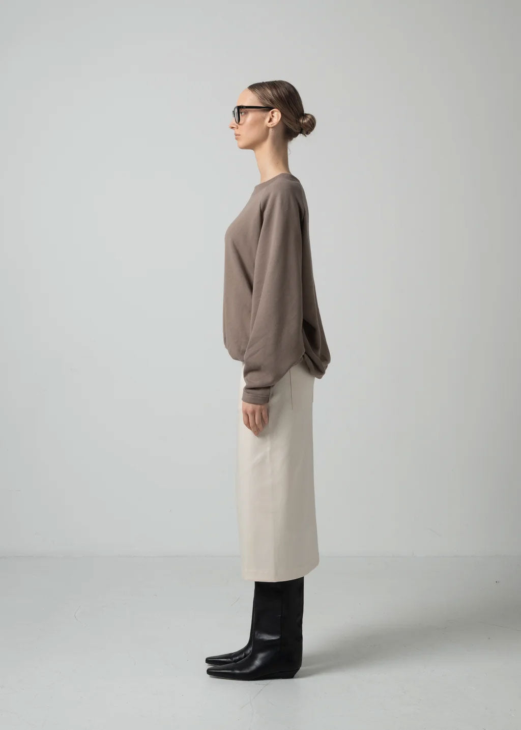 
                  
                    OLIVER PUFFY HEM TOP / ECO COTTON TERRY
                  
                