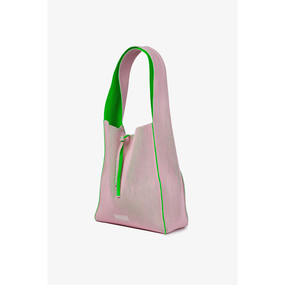 
                  
                    KASANE REVERSIBLE TASUKI TOTE LARGE -LIGHT PINK×NEON GREEN-
                  
                