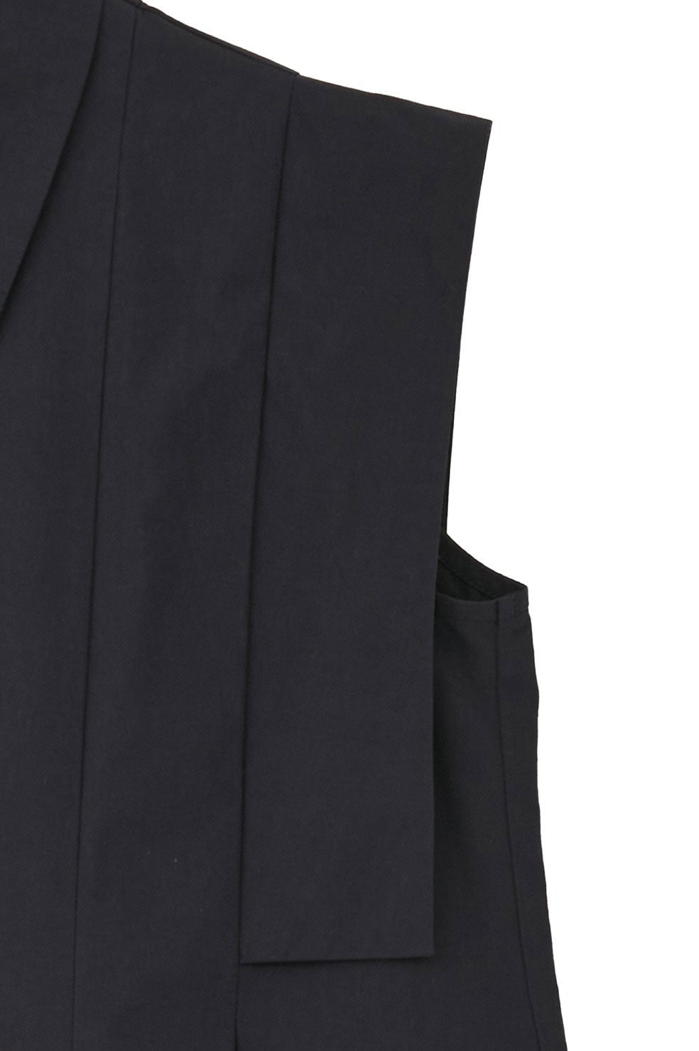 
                  
                    PANELL PLEAT SQUARE SLEEVE SHIRTS -NAVY-
                  
                