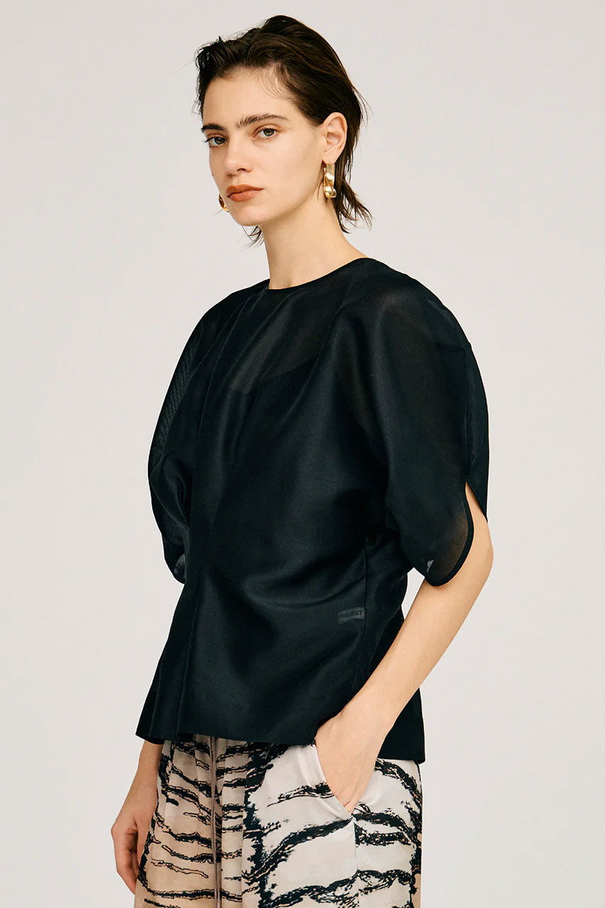 
                  
                    Organza Puff Top
                  
                