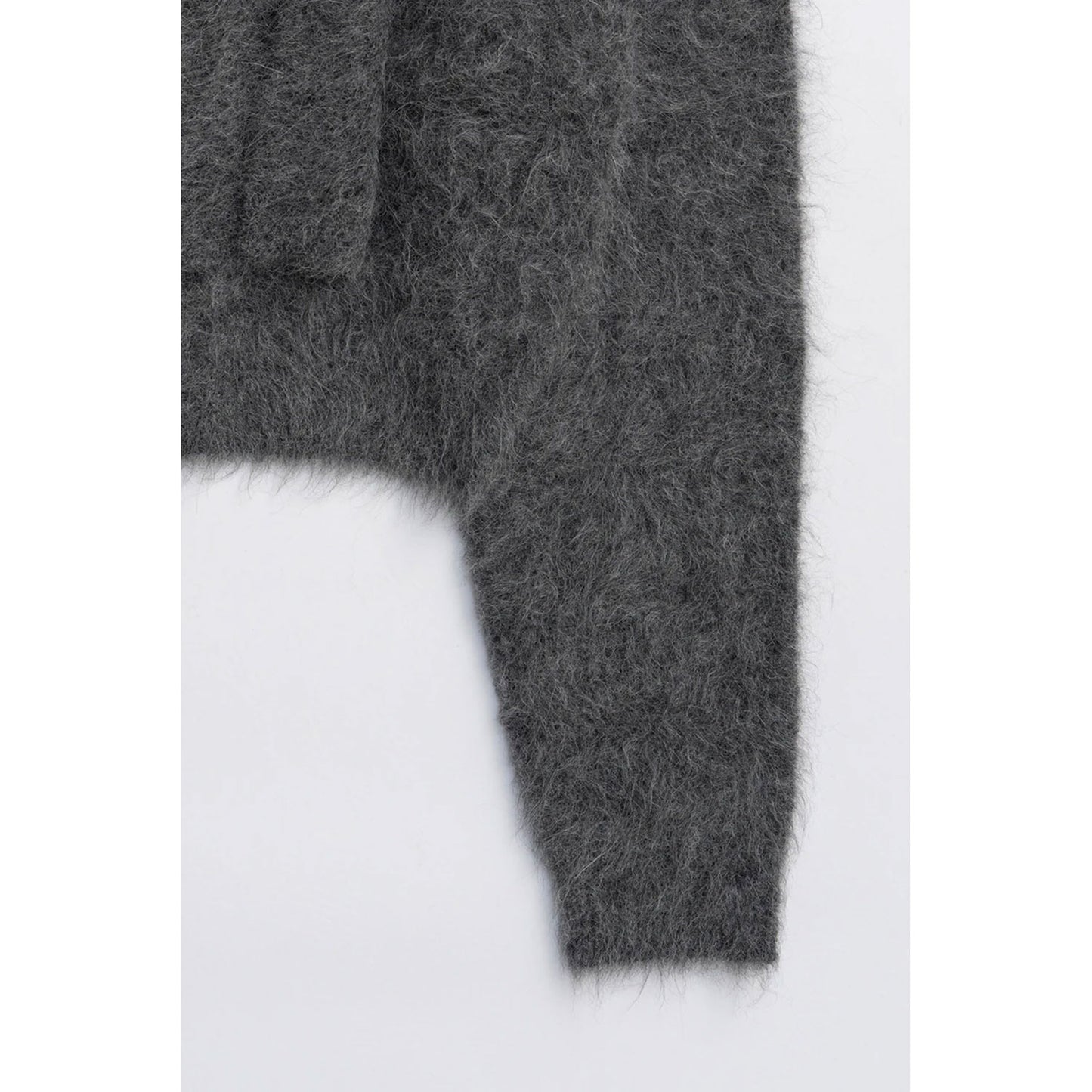 
                  
                    Alpaca Blend 2-Way Hoodie-C.GRY-
                  
                