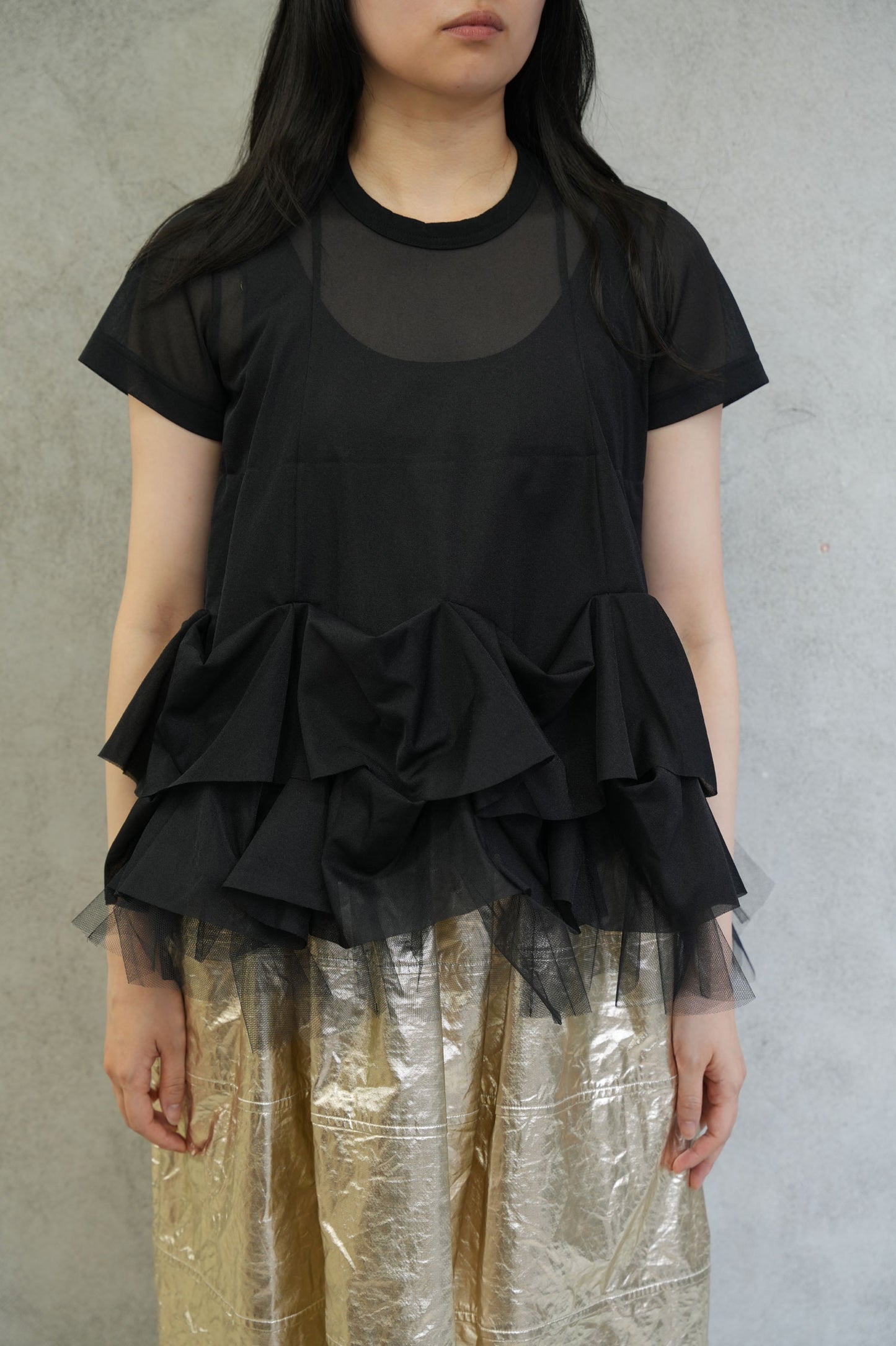 
                  
                    シアーチュールTOPS-BLACK-
                  
                
