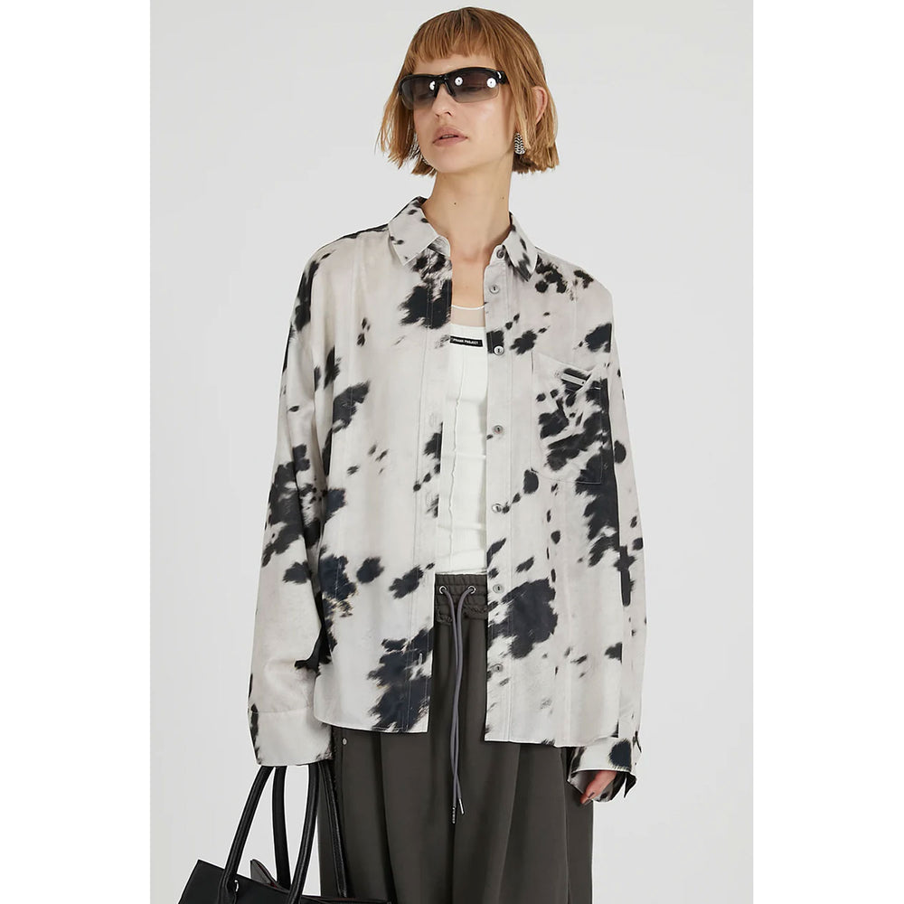 
                  
                    Harako Print Overshirt-MLTI-
                  
                