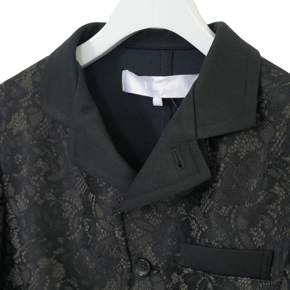 
                  
                    エステルレースボンディングジャケット-BLACK-
                  
                