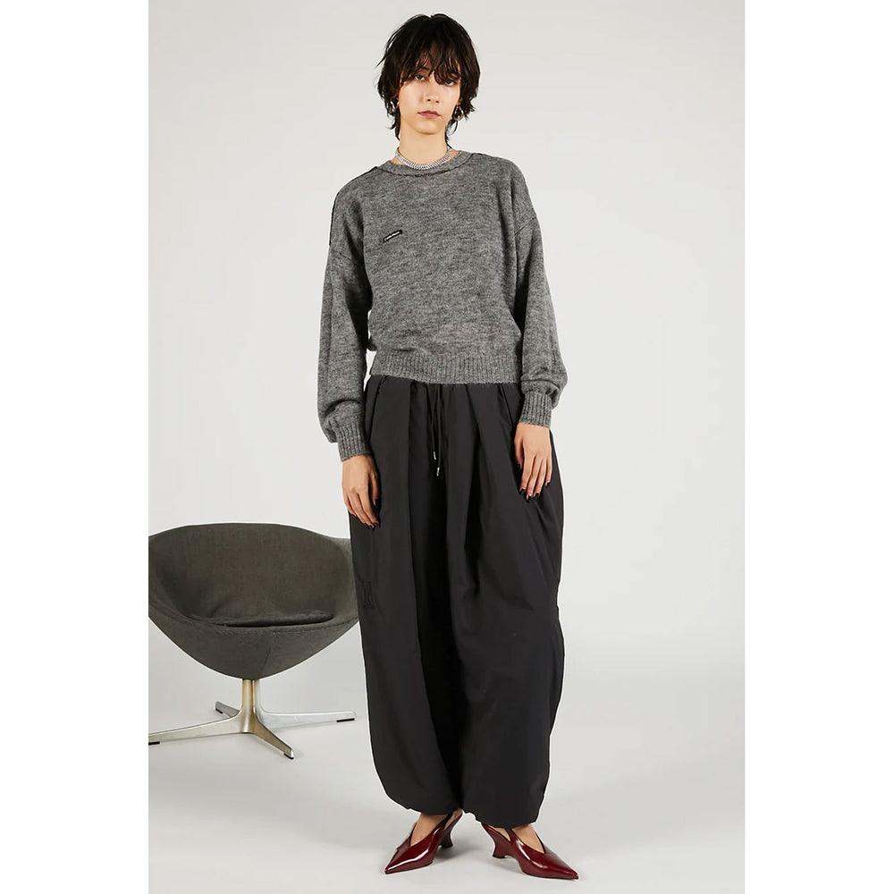 
                  
                    Reversible Mohair Knit -GREY-
                  
                