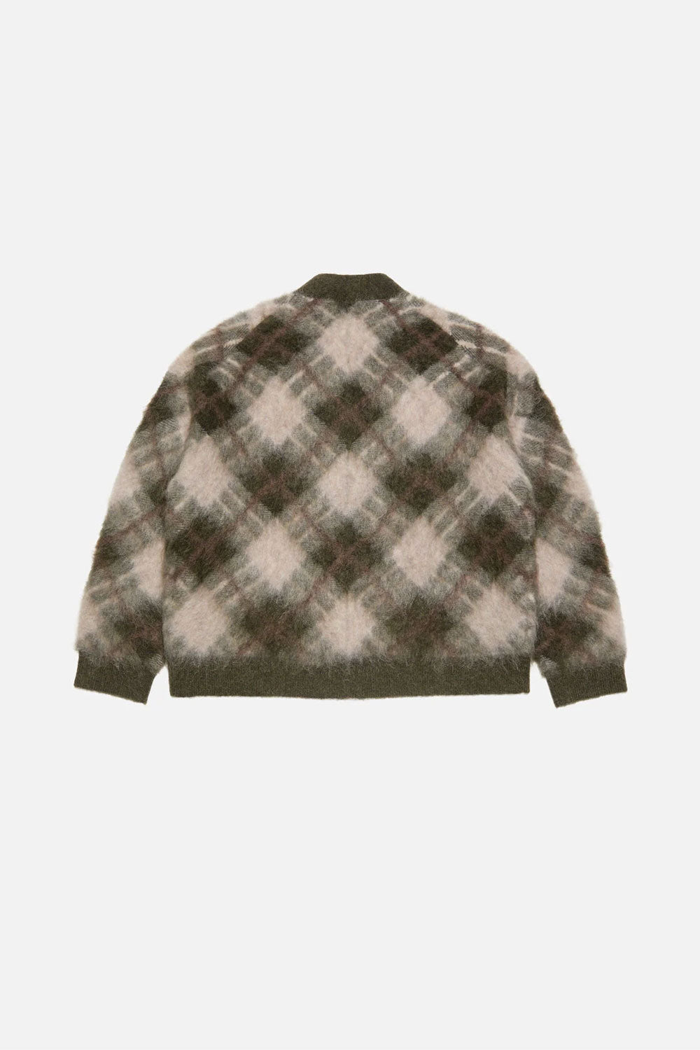 
                  
                    V-neck mohair cardigan
                  
                