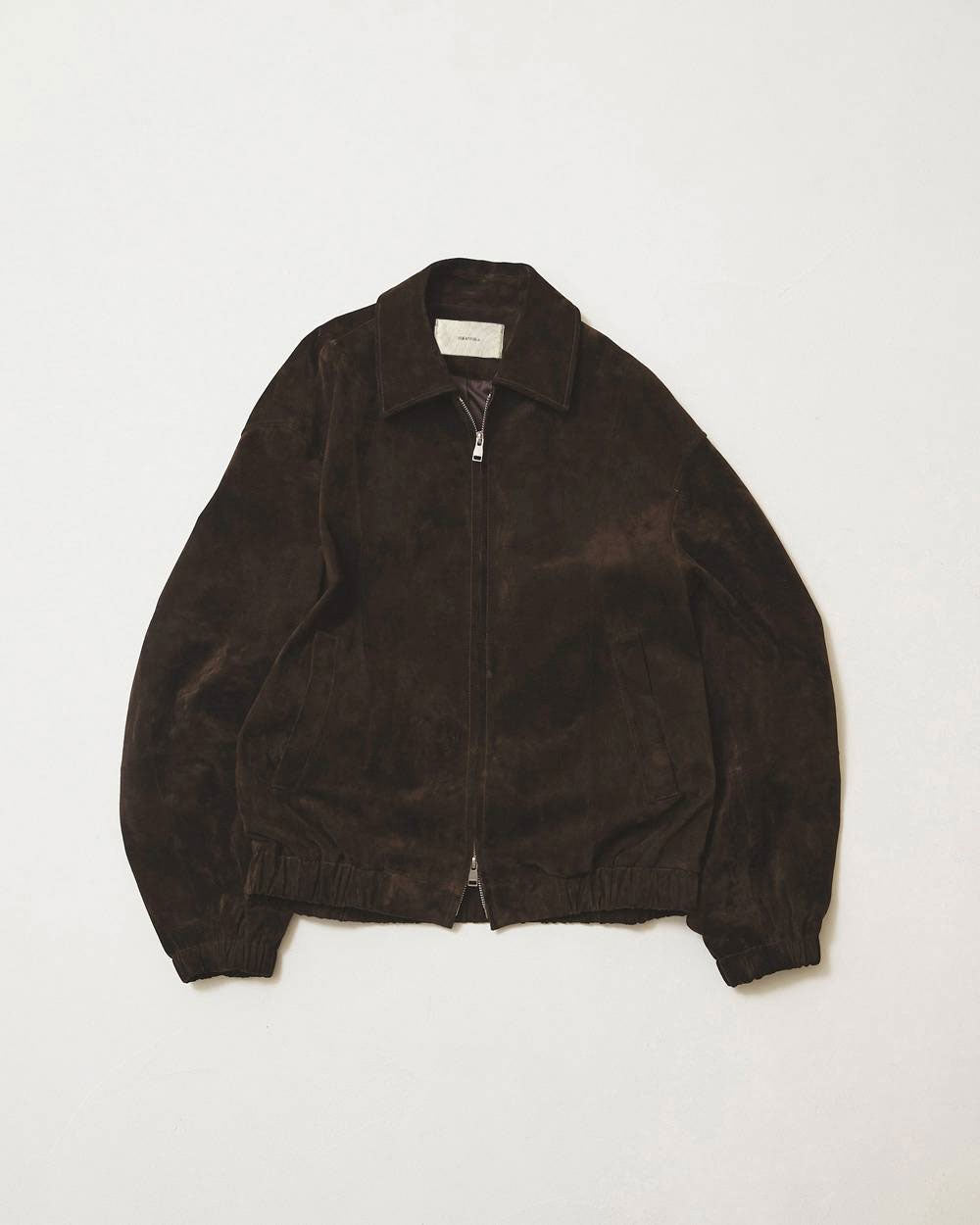
                  
                    Suede Zip Blouson
                  
                