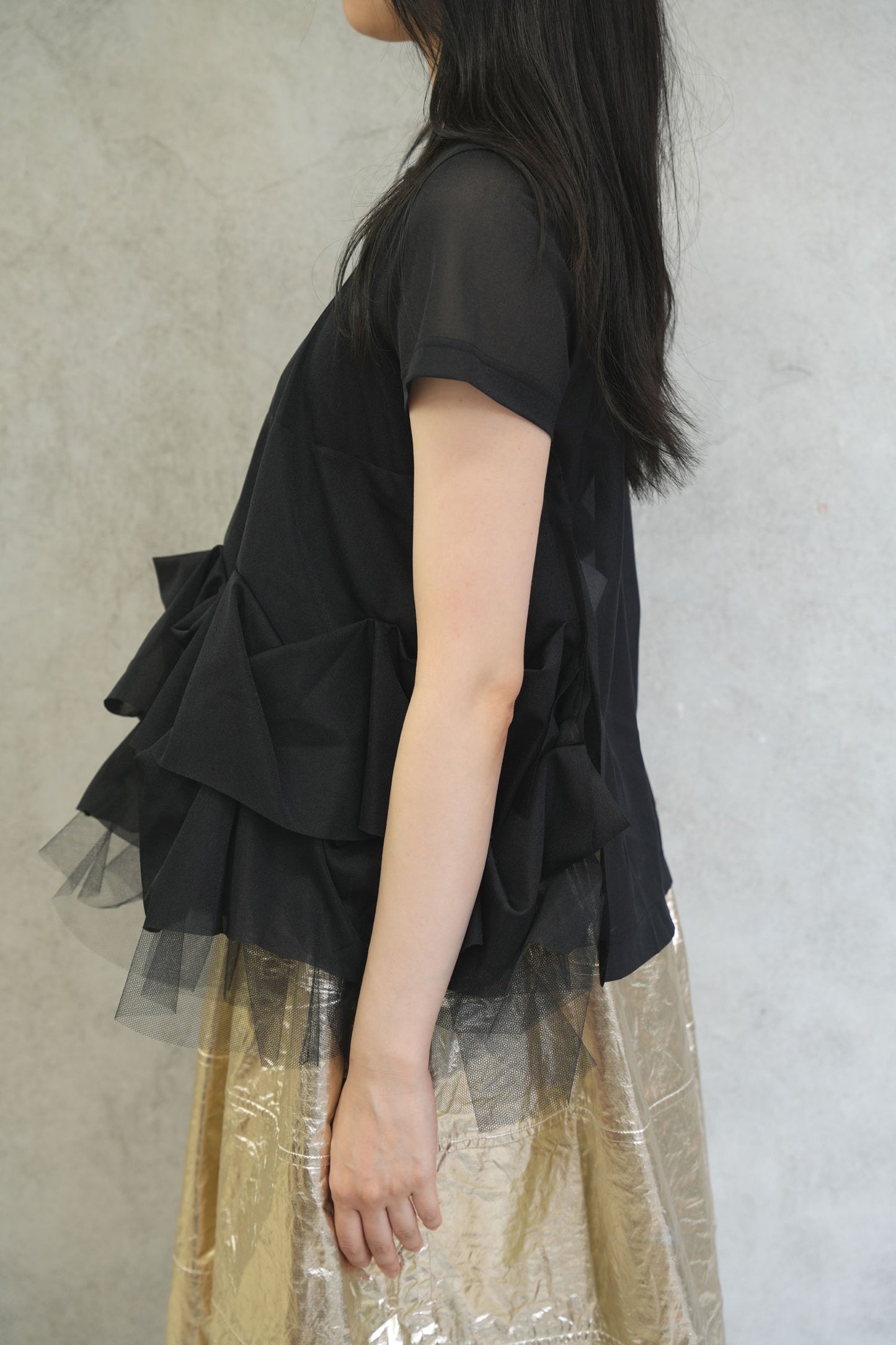 
                  
                    シアーチュールTOPS-BLACK-
                  
                