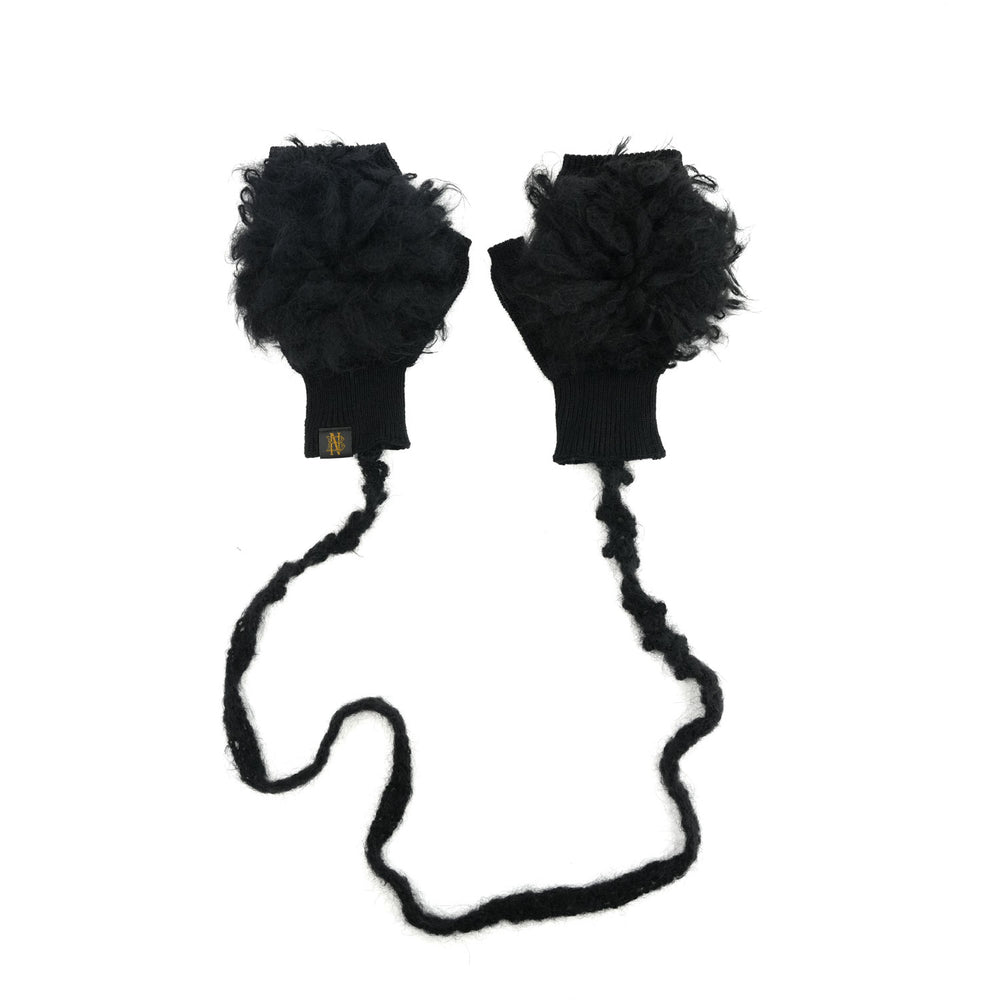 BATONER ニットグローブ-BLACK-