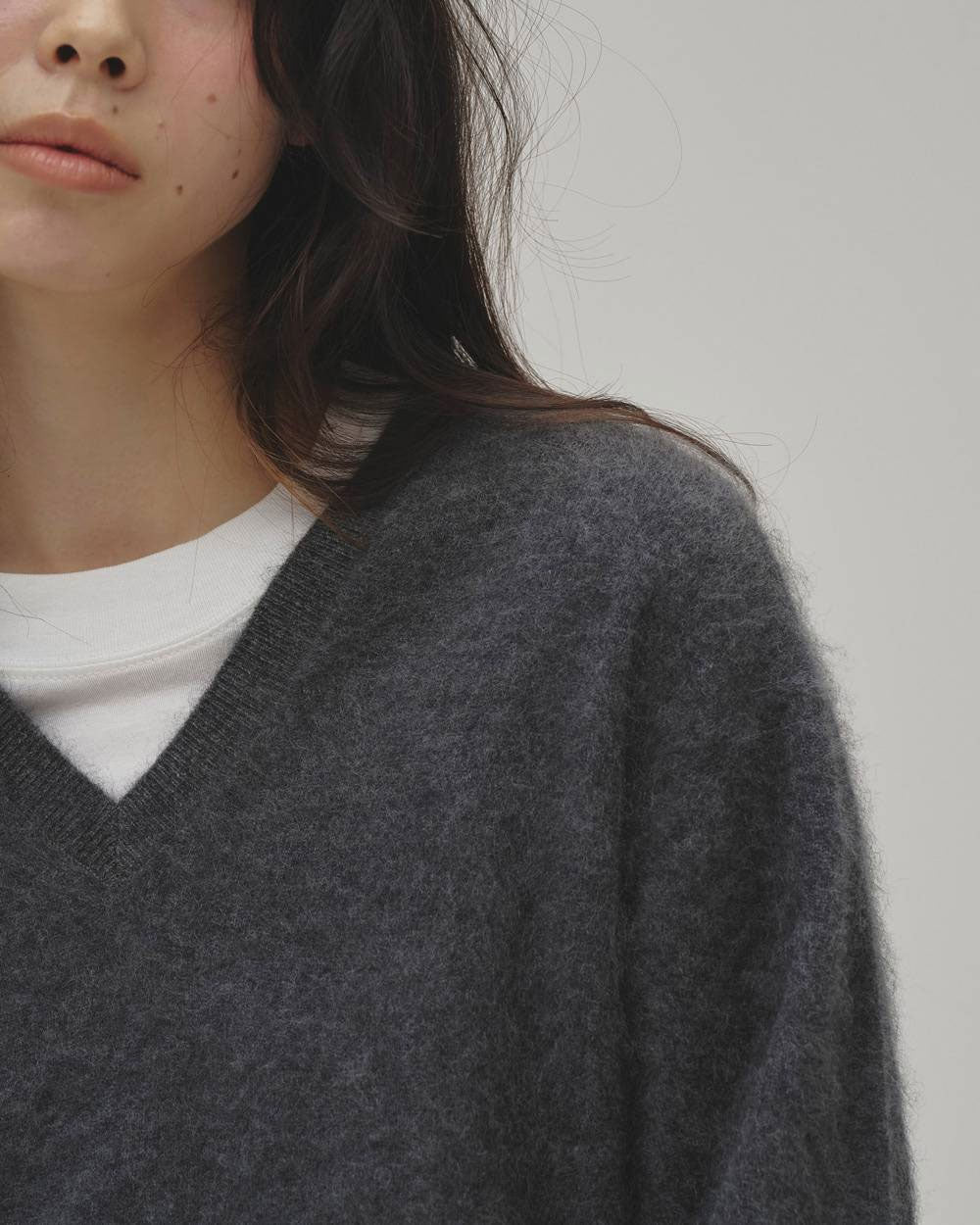 
                  
                    Woolcashmere Vneck Knit
                  
                