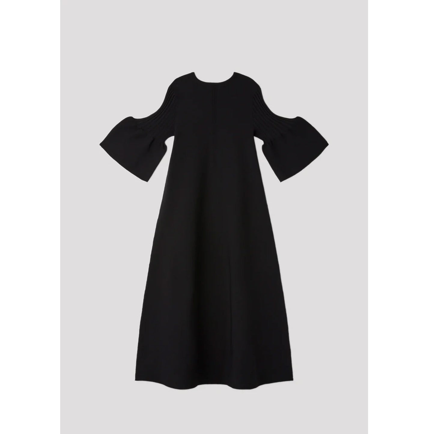 
                  
                    POTTERY SHORT BELL SLEEVE FLARE DRESS -BLACK-
                  
                