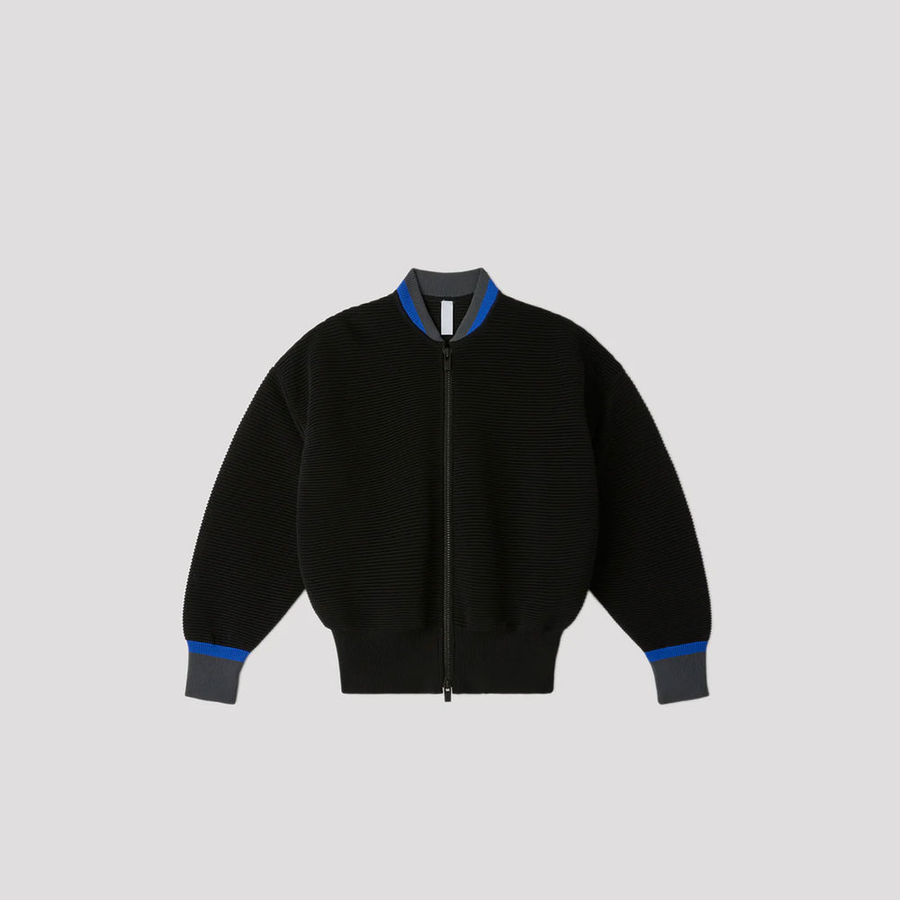 TC STRATUM BOMBER JACKET -SMOKEY BLACK MULTI-