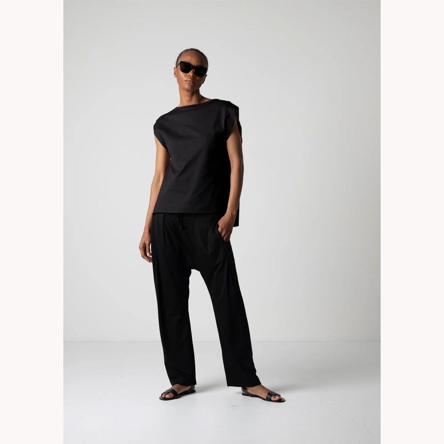 
                  
                    LISA FRENCH SLEEVE TOP -WHITE-
                  
                