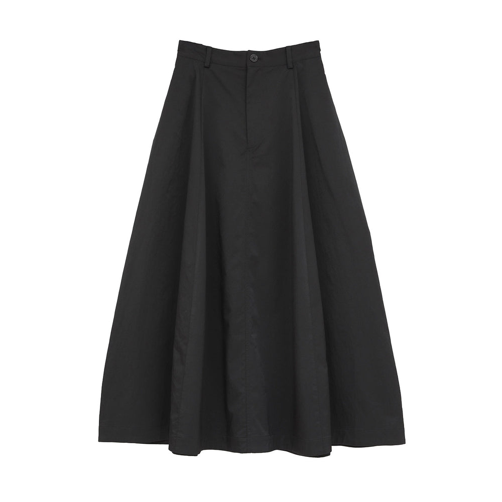 COCOON LINE VOLUME SKIRT -BLACK- – OBLIGE