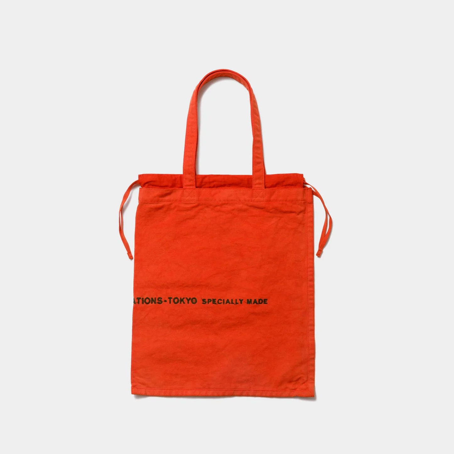 
                  
                    brushed logo gathering bag-navy-
                  
                