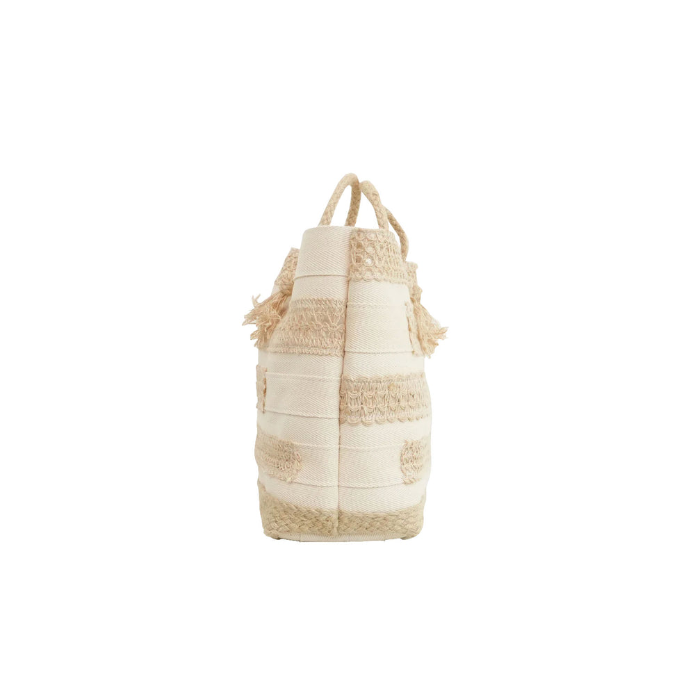 
                  
                    コットンテープ×ジュートテープトートBAG-BAIGE-
                  
                