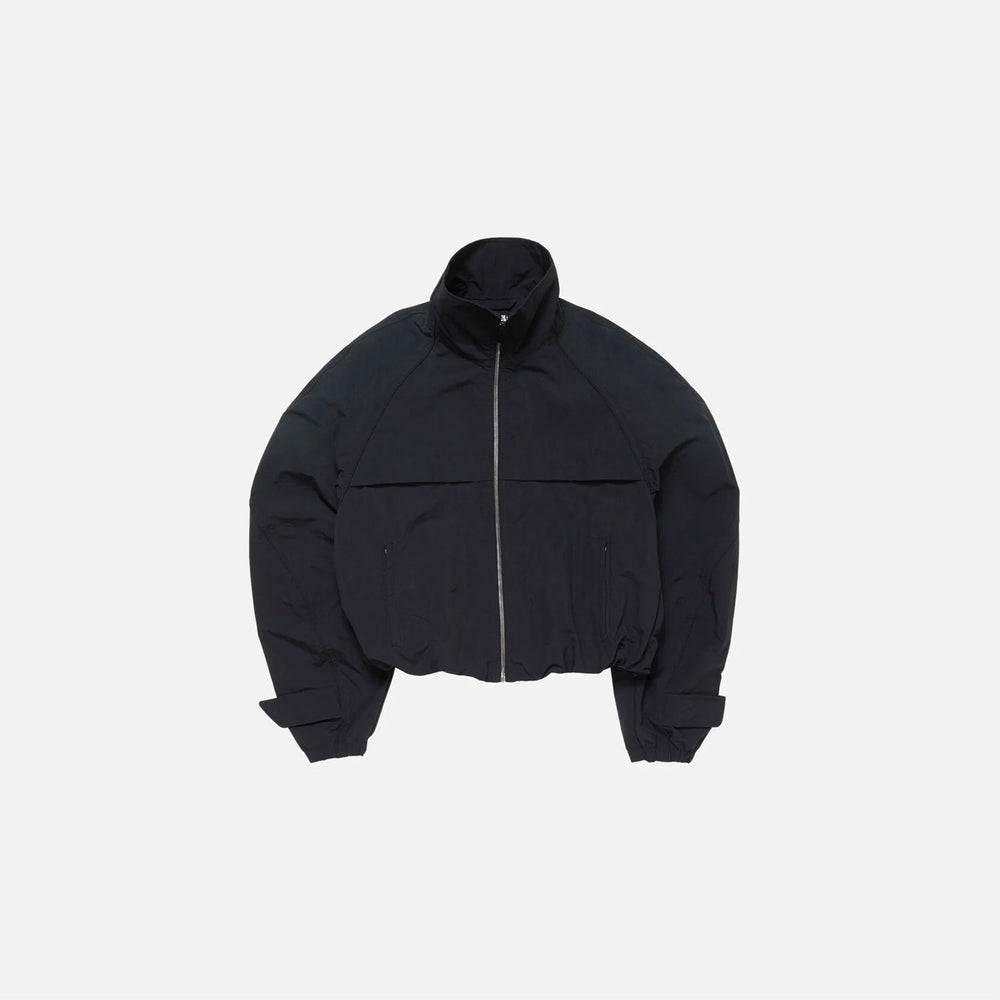 nylon jacket-BLACK-