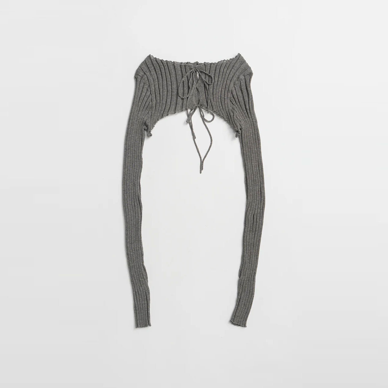 
                  
                    2WAY Sheer Rib Bolero -GRAY-
                  
                