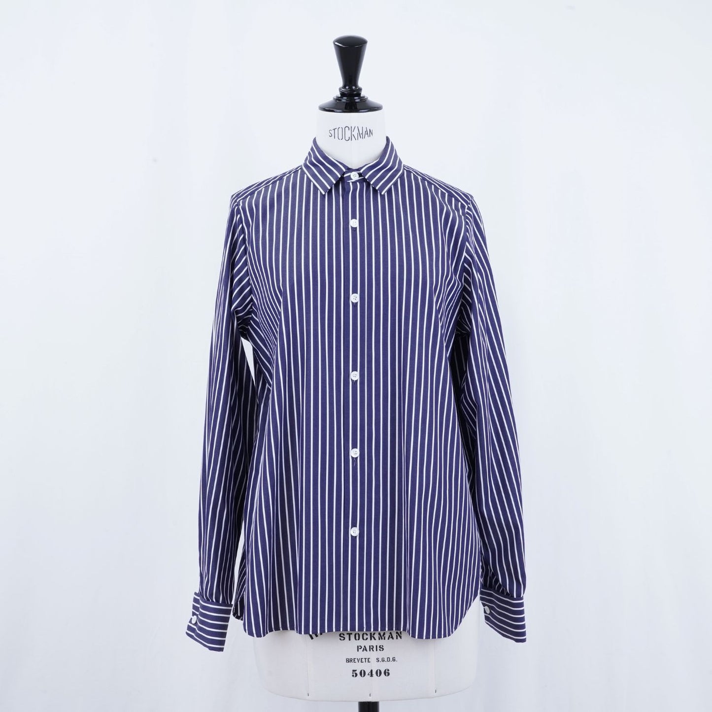 
                  
                    PENCIL STRIPED SHIRT
                  
                