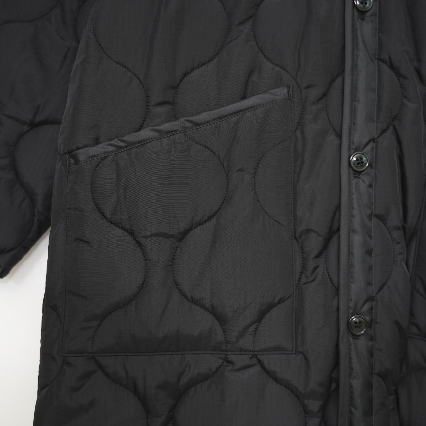 
                  
                    QUILTED LINER COAT
                  
                