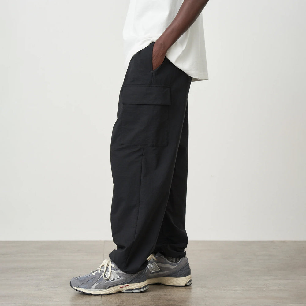 STRETCH WOOLY NYLON PARACHUTE CARGO PANTS – OBLIGE