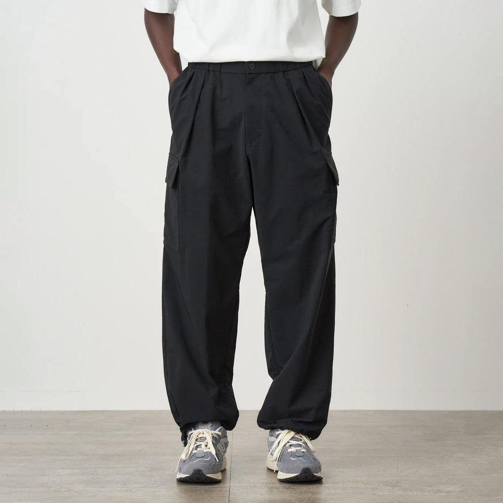 STRETCH WOOLY NYLON PARACHUTE CARGO PANTS – OBLIGE