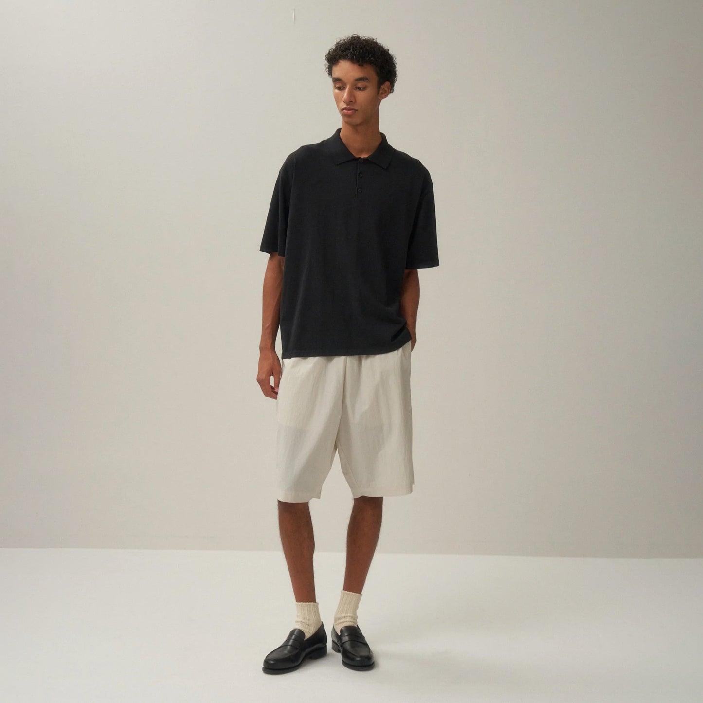 
                  
                    TRAVEL NYLON WIDE EASY SHORTS
                  
                