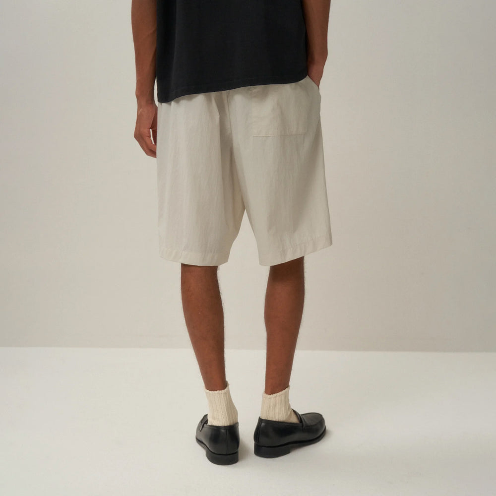 TRAVEL NYLON WIDE EASY SHORTS – OBLIGE