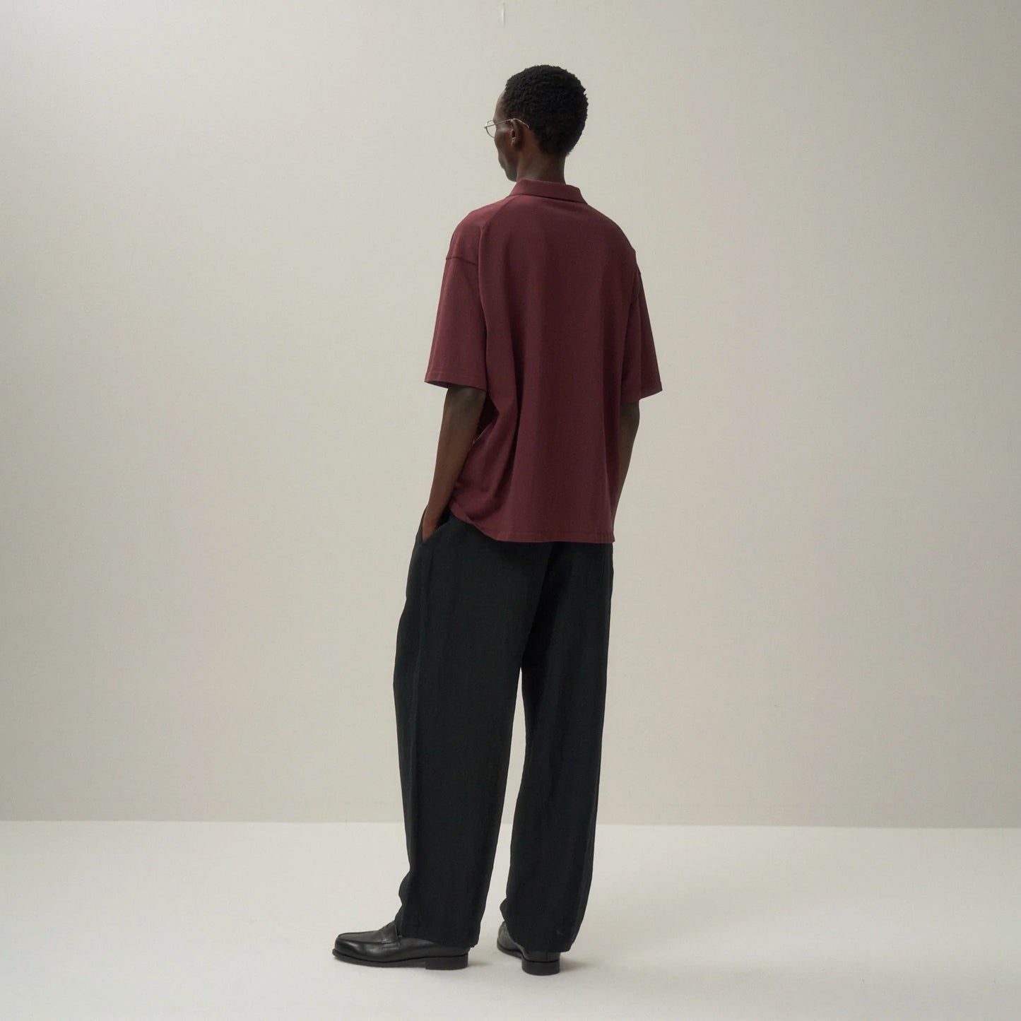 
                  
                    COTTON LINEN VOILE TWO TUCKED EASY PANTS
                  
                