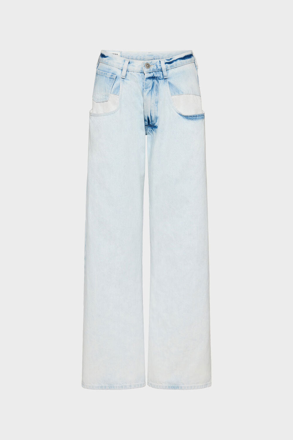 
                  
                    Super bleach wash boyfriend denim pants
                  
                