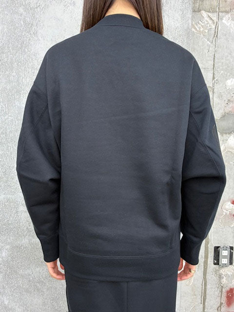 
                  
                    Floral Embroidery Oversized Sweat Top -LIGHT BLUE-
                  
                