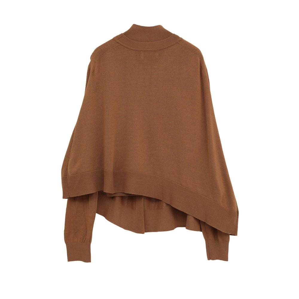 
                  
                    CAPE SET KNIT TOPS -BLACK-
                  
                
