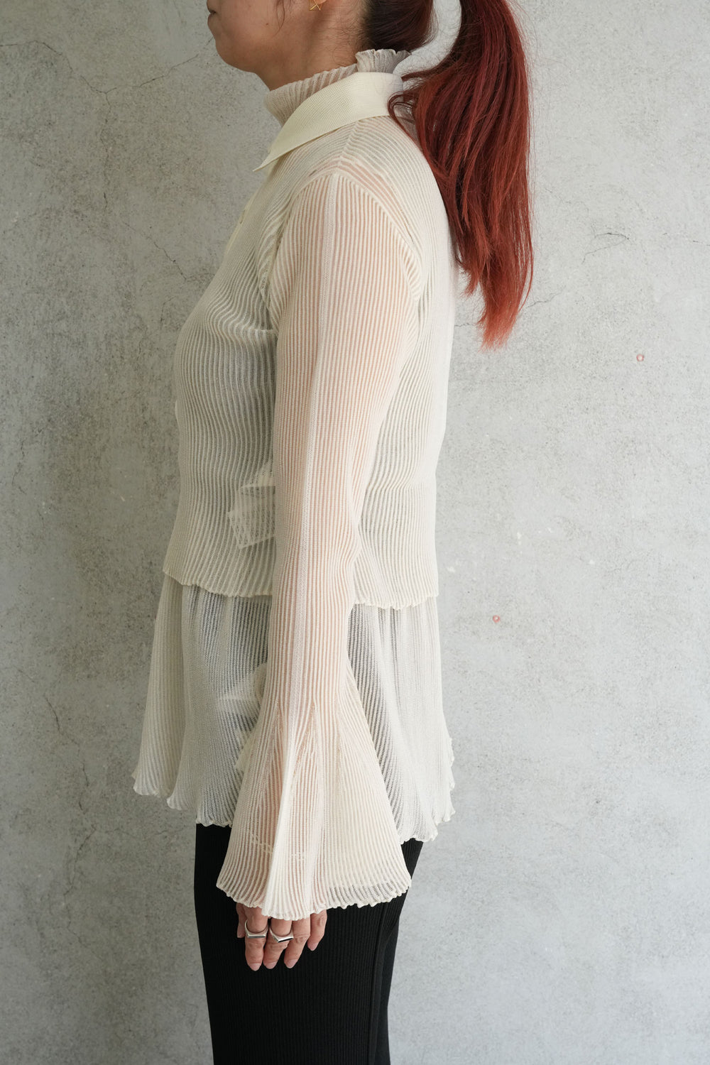 CFCL Hypha Lucent Glitter LS Top White/Silver – Neighbour CFCL