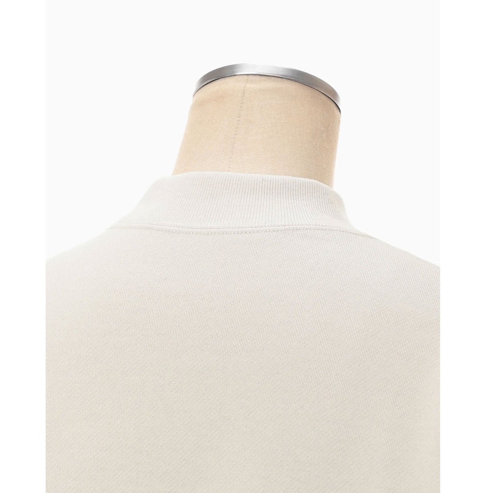 トップス Cording Embroidery Cropped Sweatshirt Cording Embroidery Cropped Sweatshirt - ecru – OBLIGE