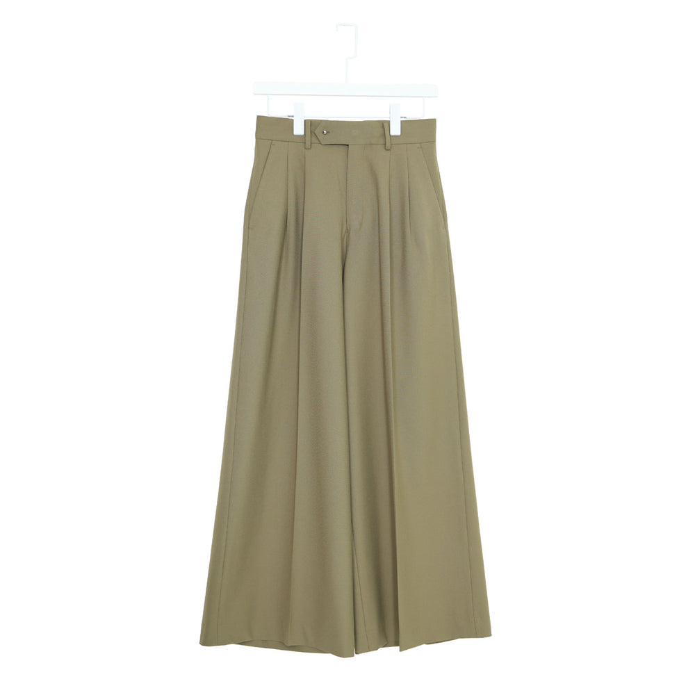 P/R  STRETCH WIDE LEG PANTS