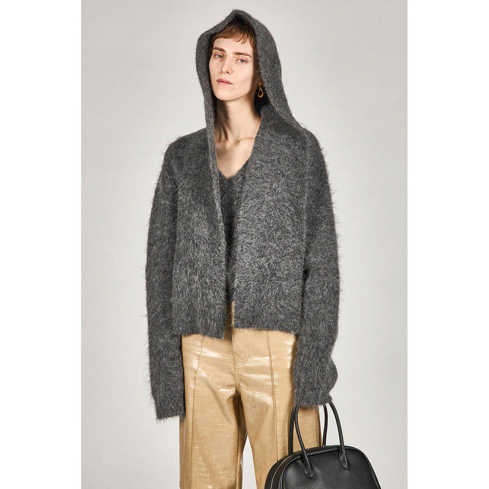 
                  
                    Alpaca Blend 2-Way Hoodie-C.GRY-
                  
                