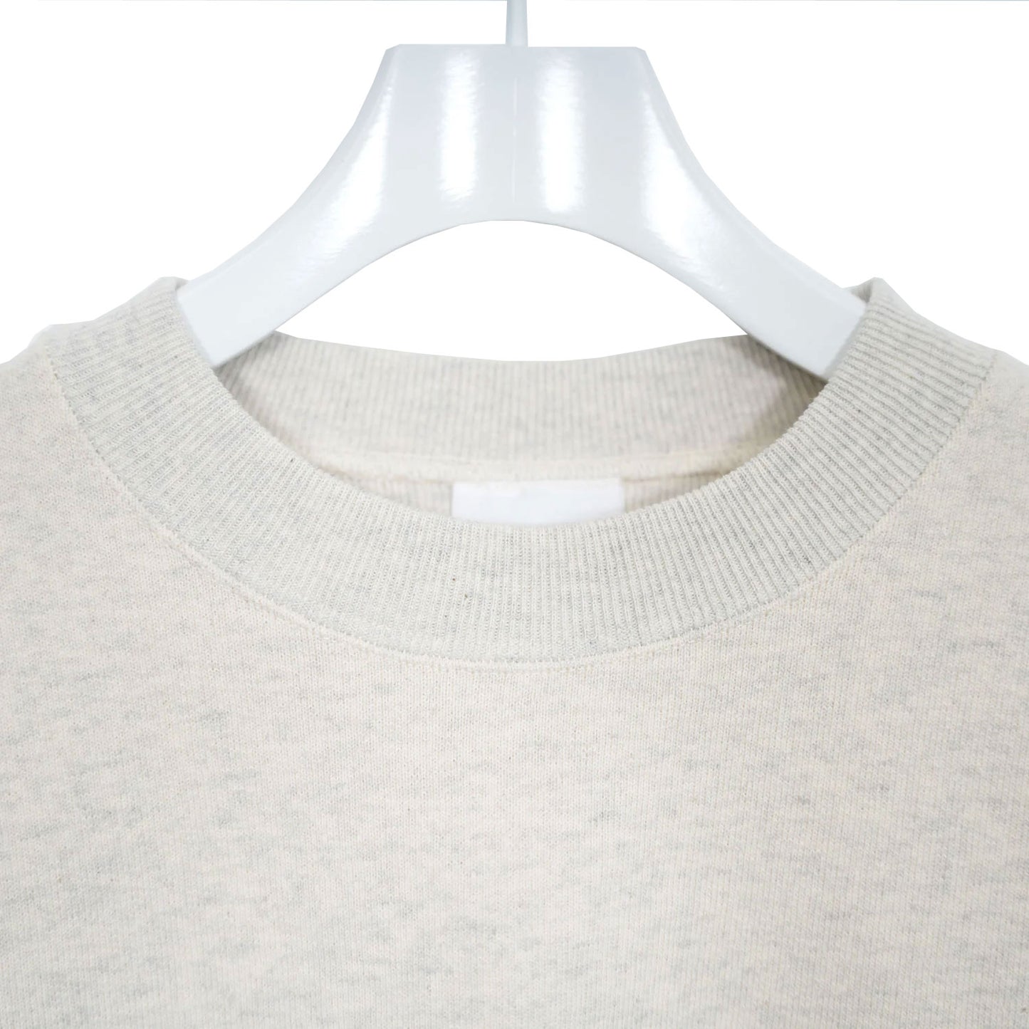 
                  
                    CROPPED SWEAT SHIRT-OATMEAL-
                  
                