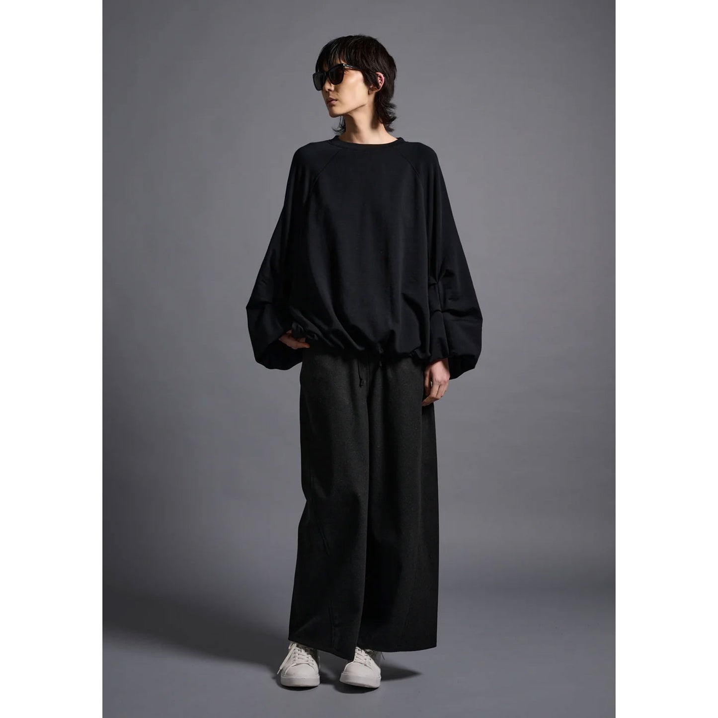
                  
                    MERCY BARREL TROUSERS -CHARCOAL-
                  
                