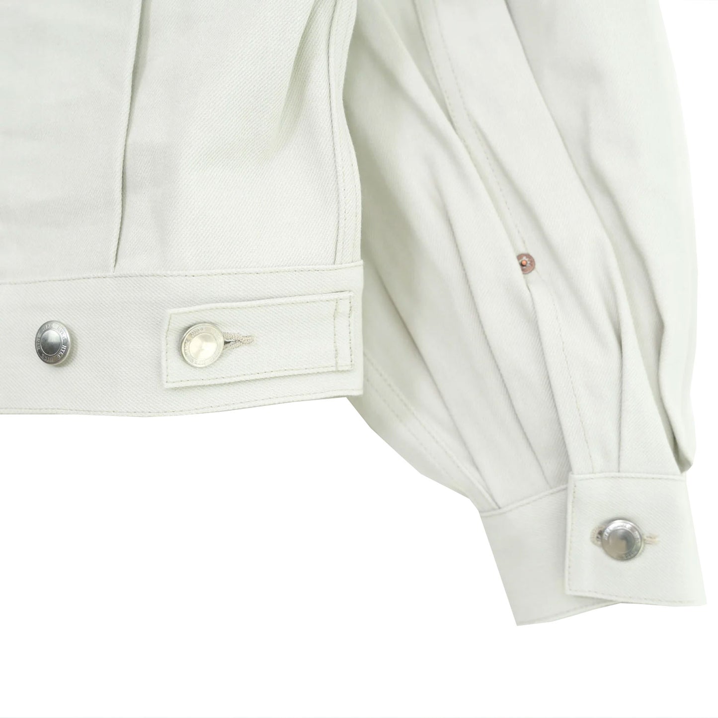 
                  
                    BALLOON SLEEVE WHITE DENIM JACKET/TYPE2
                  
                