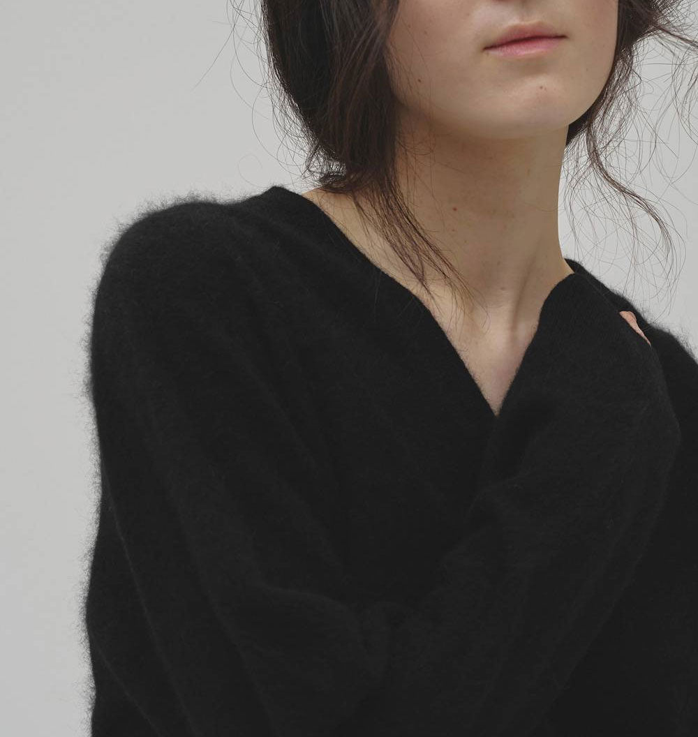 
                  
                    Woolcashmere Vneck Knit
                  
                