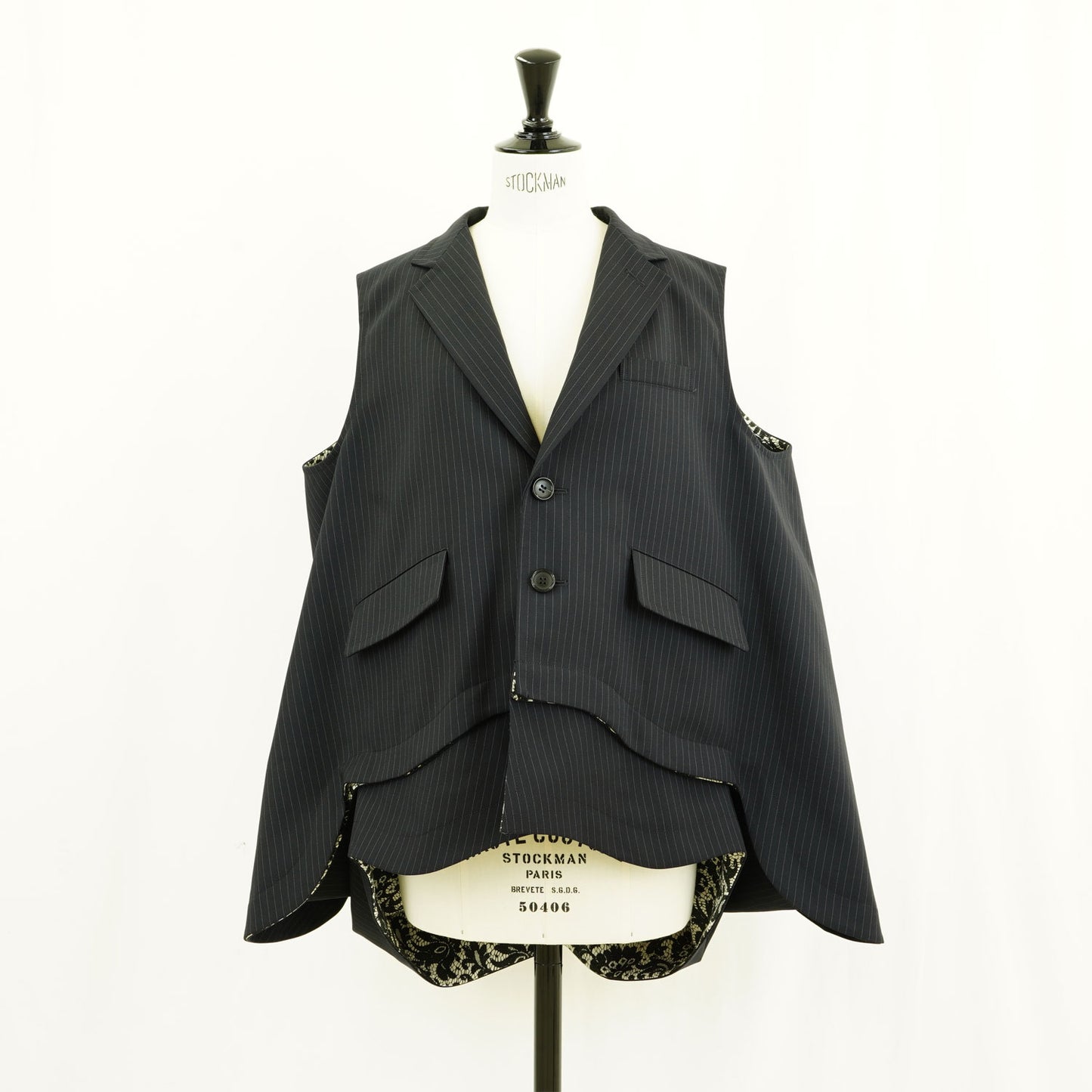 
                  
                    A-line oversized vest
                  
                