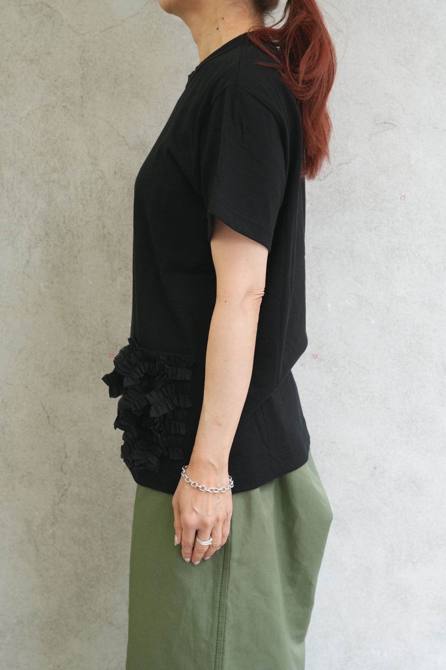
                  
                    ポケットデザインTシャツ-WHITE-
                  
                