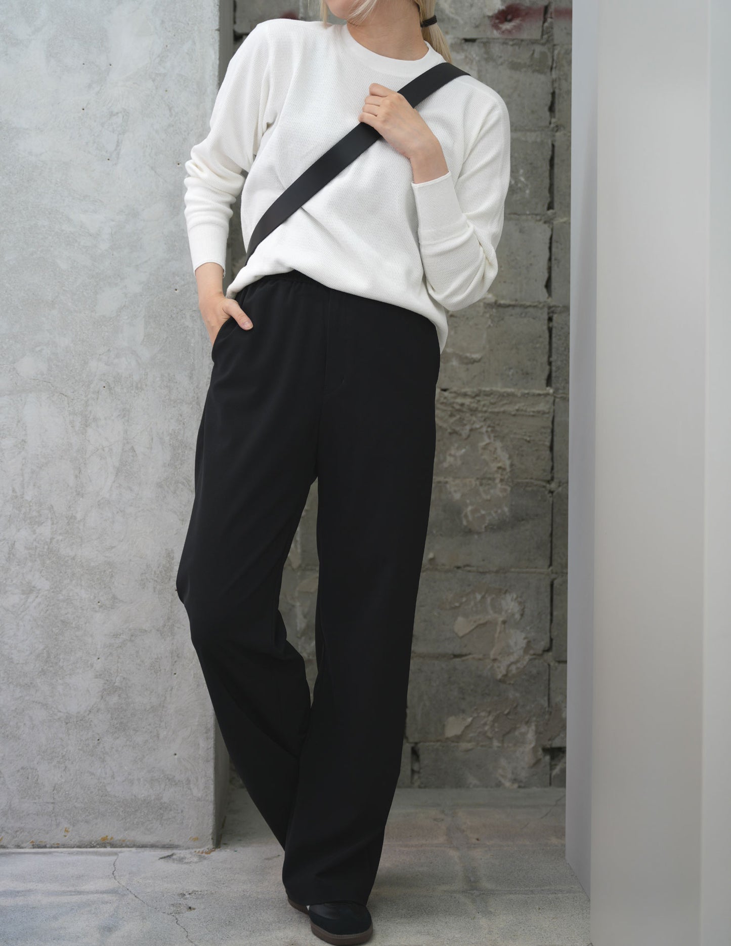 
                  
                    STRETCH WIDE LEG PANTS
                  
                