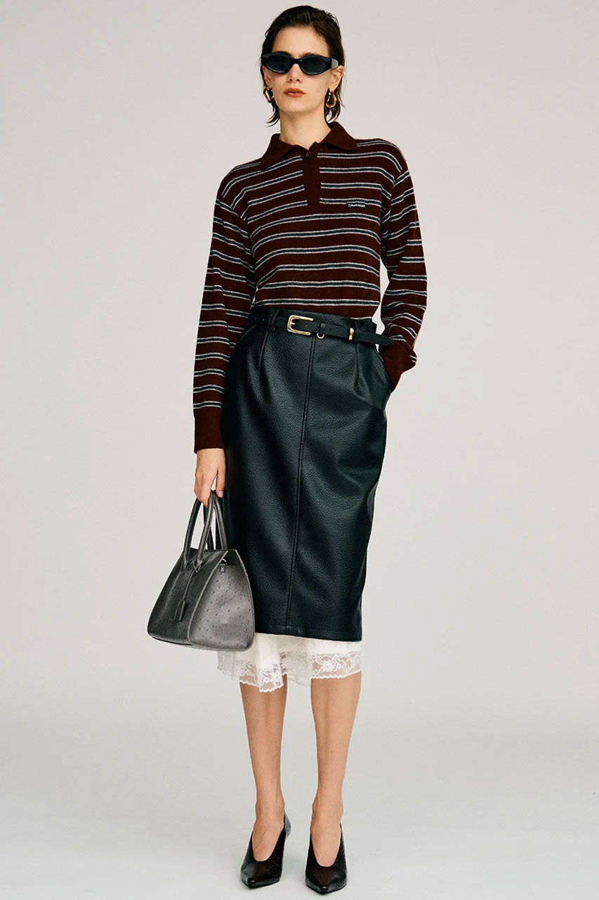 
                  
                    Border Knit Polo
                  
                