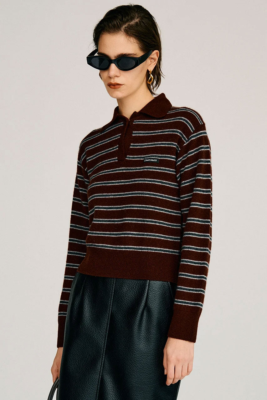 
                  
                    Border Knit Polo
                  
                