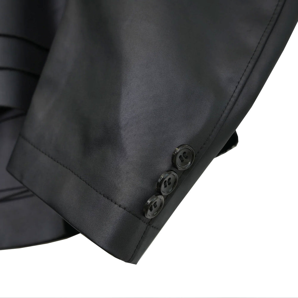 
                  
                    ペプラムフェイクレザージャケット-BLACK-
                  
                