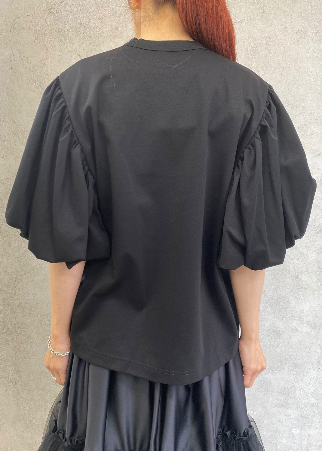 
                  
                    バルーンスリーブTOPS-BLACK-
                  
                