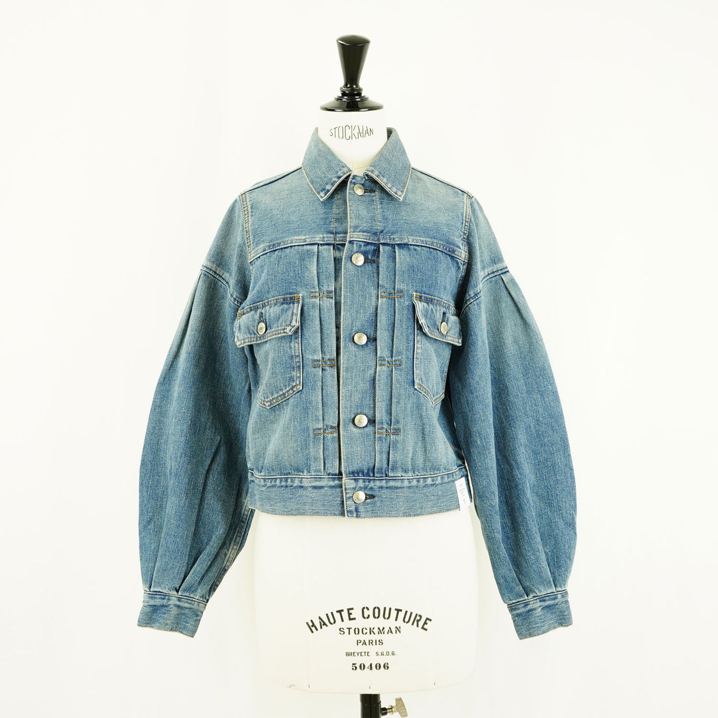 
                  
                    BALLOON SLEEVE DENIM JACKET TYPE2/REGULAR FIT
                  
                